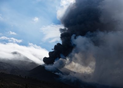 Mission de terrain lors de la crise éruptive